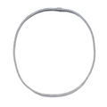 Collana tennis in argento 925