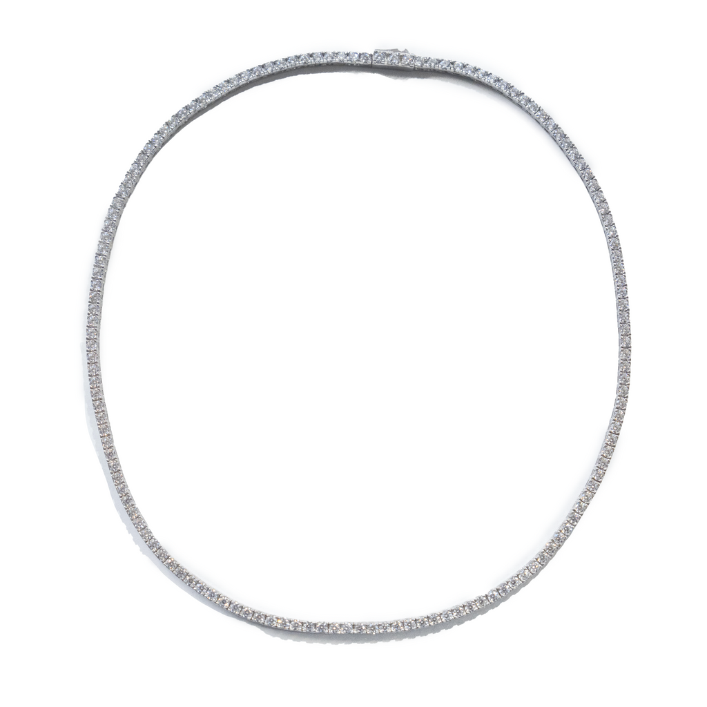 Collana tennis in argento 925