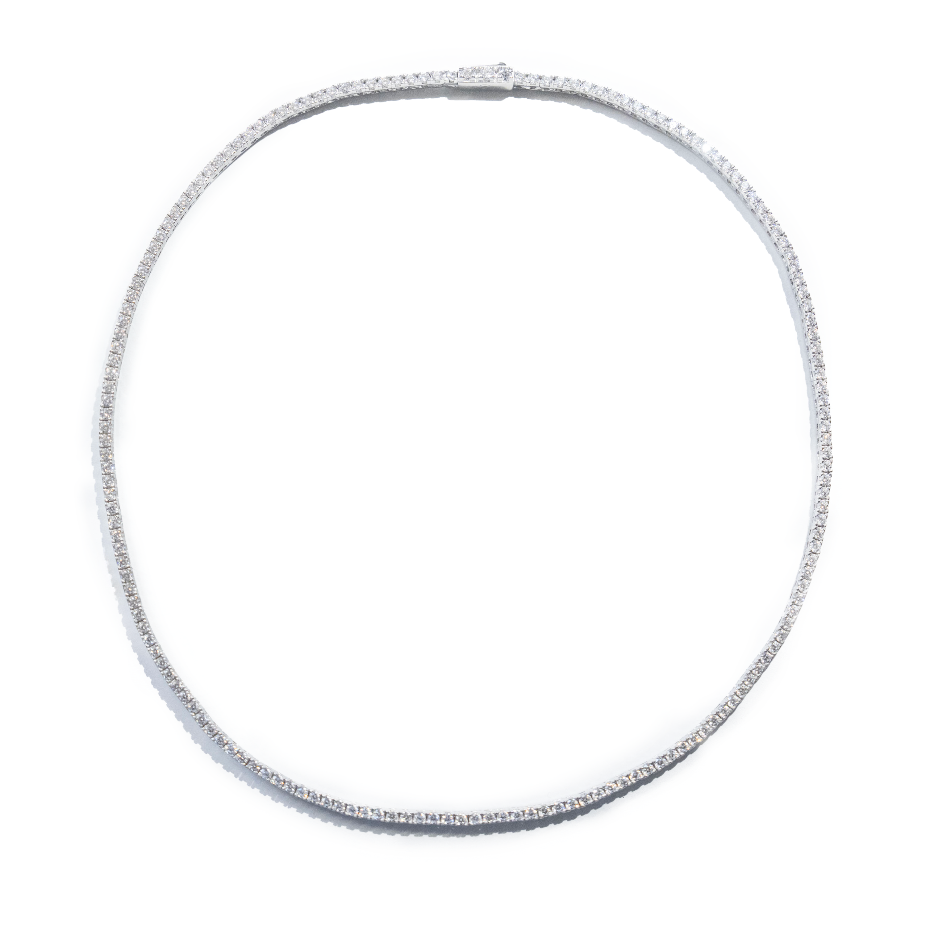 Collana tennis in argento 925
