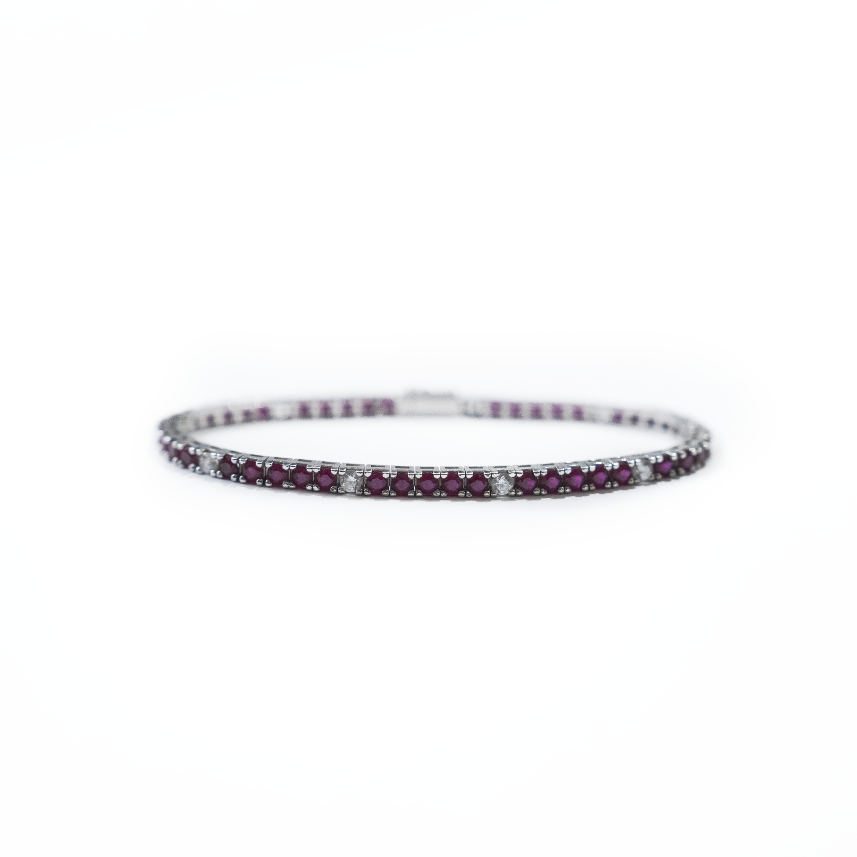 Bracciale tennis in argento 925