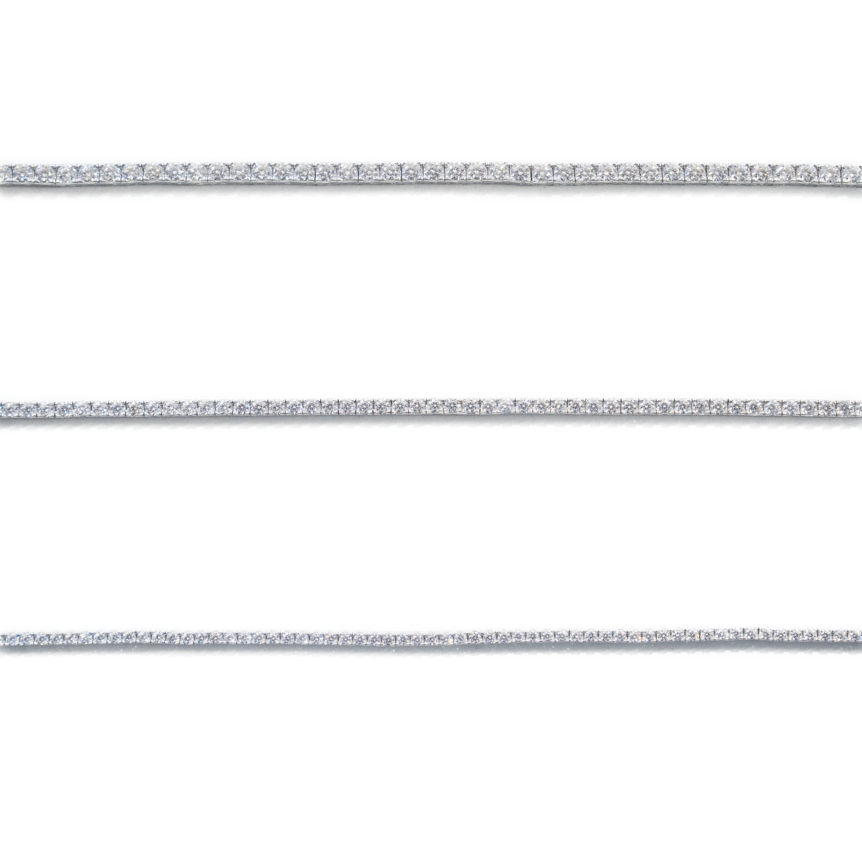 Collana tennis in argento 925