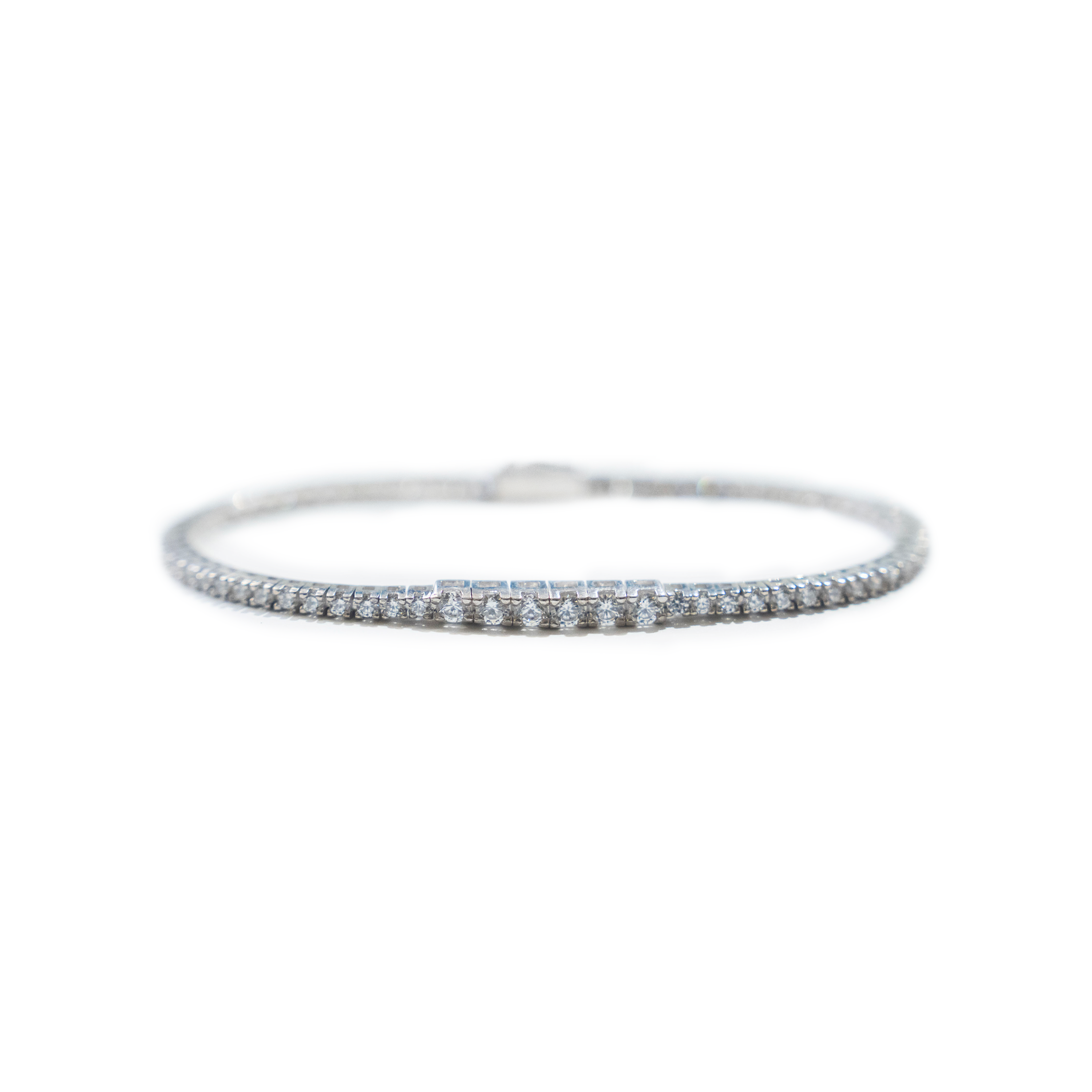 Bracciale tennis in argento 925