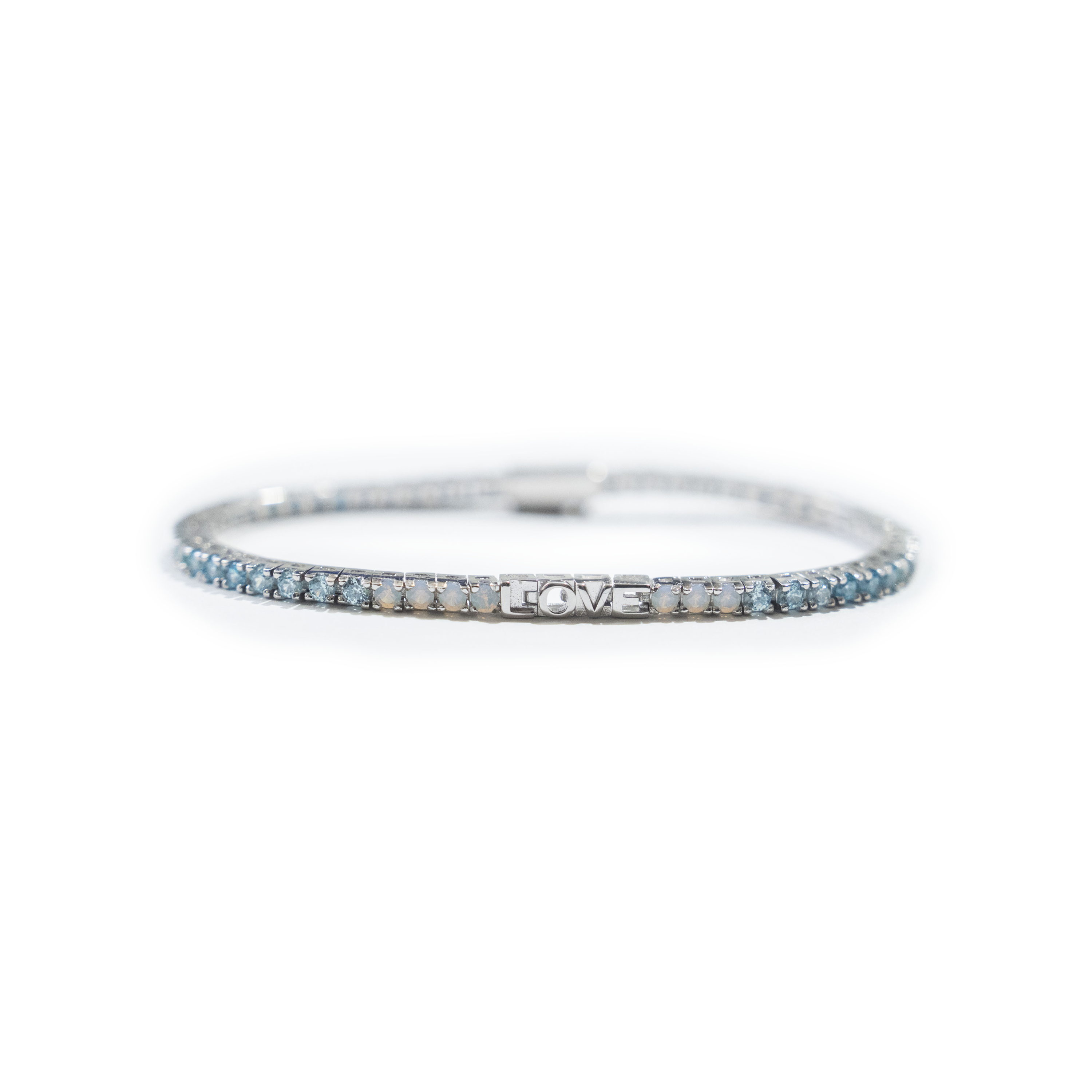 Bracciale tennis in argento 925